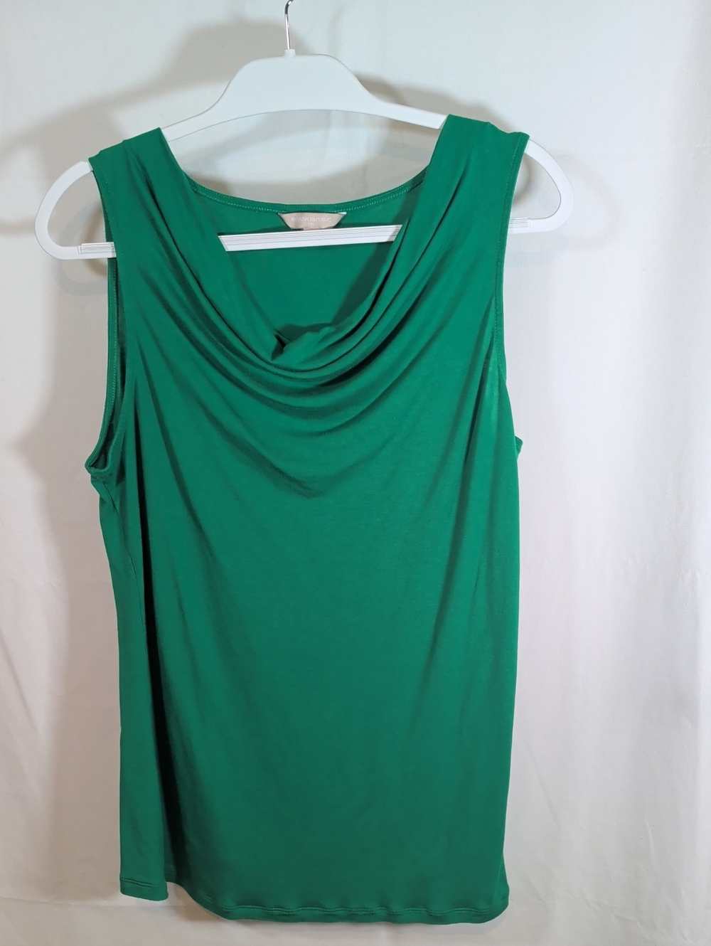 Banana Republic Sleeveless Cowl Neck Camisole in Green